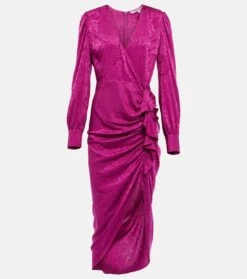 Veronica Beard Asymmetrisches Kleid Weiss Aus Jacquard