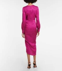 Veronica Beard Asymmetrisches Kleid Weiss Aus Jacquard -LORO PIANA Verkaufsgeschäft P00761907 b2