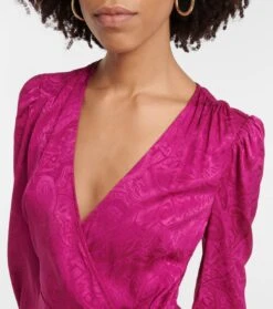 Veronica Beard Asymmetrisches Kleid Weiss Aus Jacquard -LORO PIANA Verkaufsgeschäft P00761907 d1