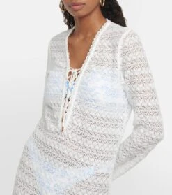 Melissa Odabash Maxikleid Maddison Aus Häkelstrick -LORO PIANA Verkaufsgeschäft P00762590 d1