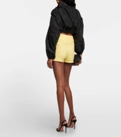 High-Rise Shorts Aus Tweed -LORO PIANA Verkaufsgeschäft P00764983 b2