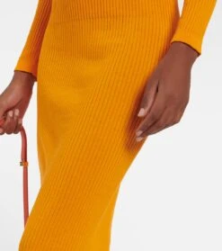 Midikleid Aus Rippstrick -LORO PIANA Verkaufsgeschäft P00765049 d2