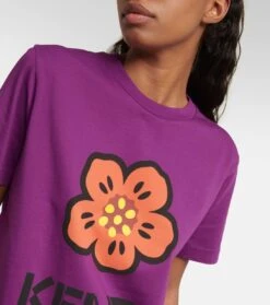 Kenzo T-Shirt Boke Flower Aus Baumwoll-Jersey -LORO PIANA Verkaufsgeschäft P00765100 d1