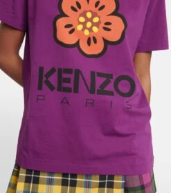 Kenzo T-Shirt Boke Flower Aus Baumwoll-Jersey -LORO PIANA Verkaufsgeschäft P00765100 d2