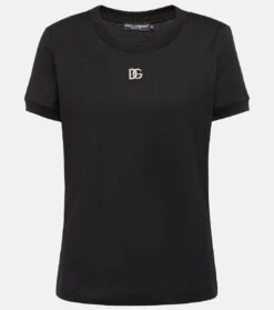 Dolce & Gabbana T-Shirt DG Aus Baumwoll-Jersey