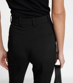 Alexander McQueen High-Rise Hose Aus Wolle -LORO PIANA Verkaufsgeschäft P00767939 d2