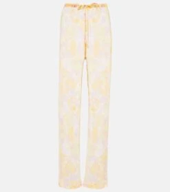 Dries Van Noten Hose Aus Seiden-Crêpe