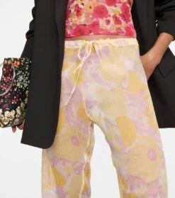 Dries Van Noten Hose Aus Seiden-Crêpe 8 Dries Van Noten Hose Aus Seiden-Crêpe -LORO PIANA Verkaufsgeschäft P00768136 d1