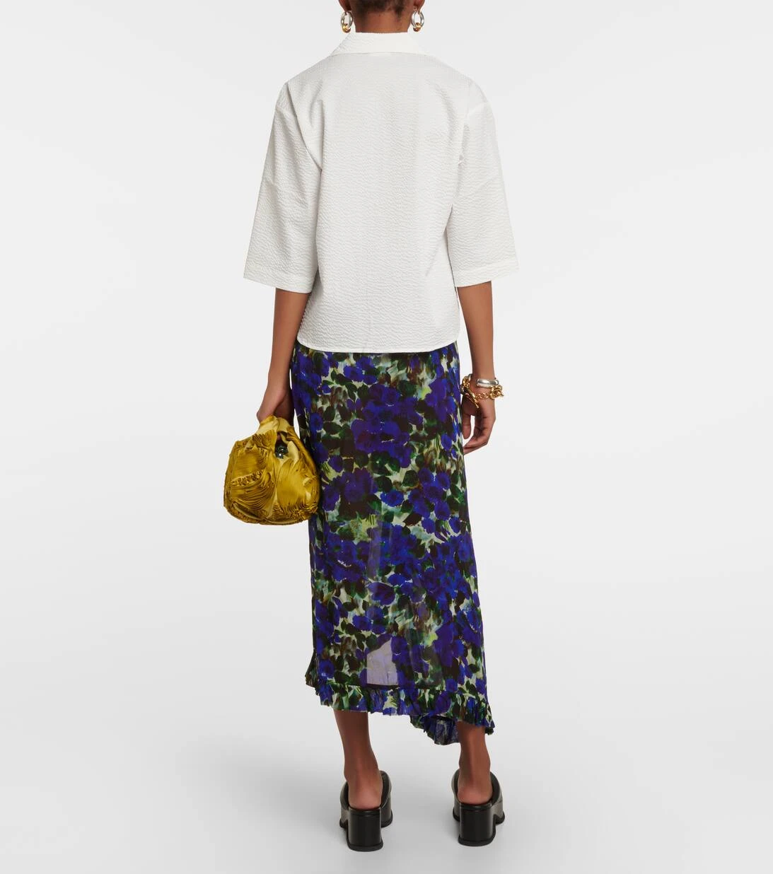 Dries Van Noten Hemd Aus Einem Baumwollgemisch 3 Dries Van Noten Hemd Aus Einem Baumwollgemisch – Bild 3