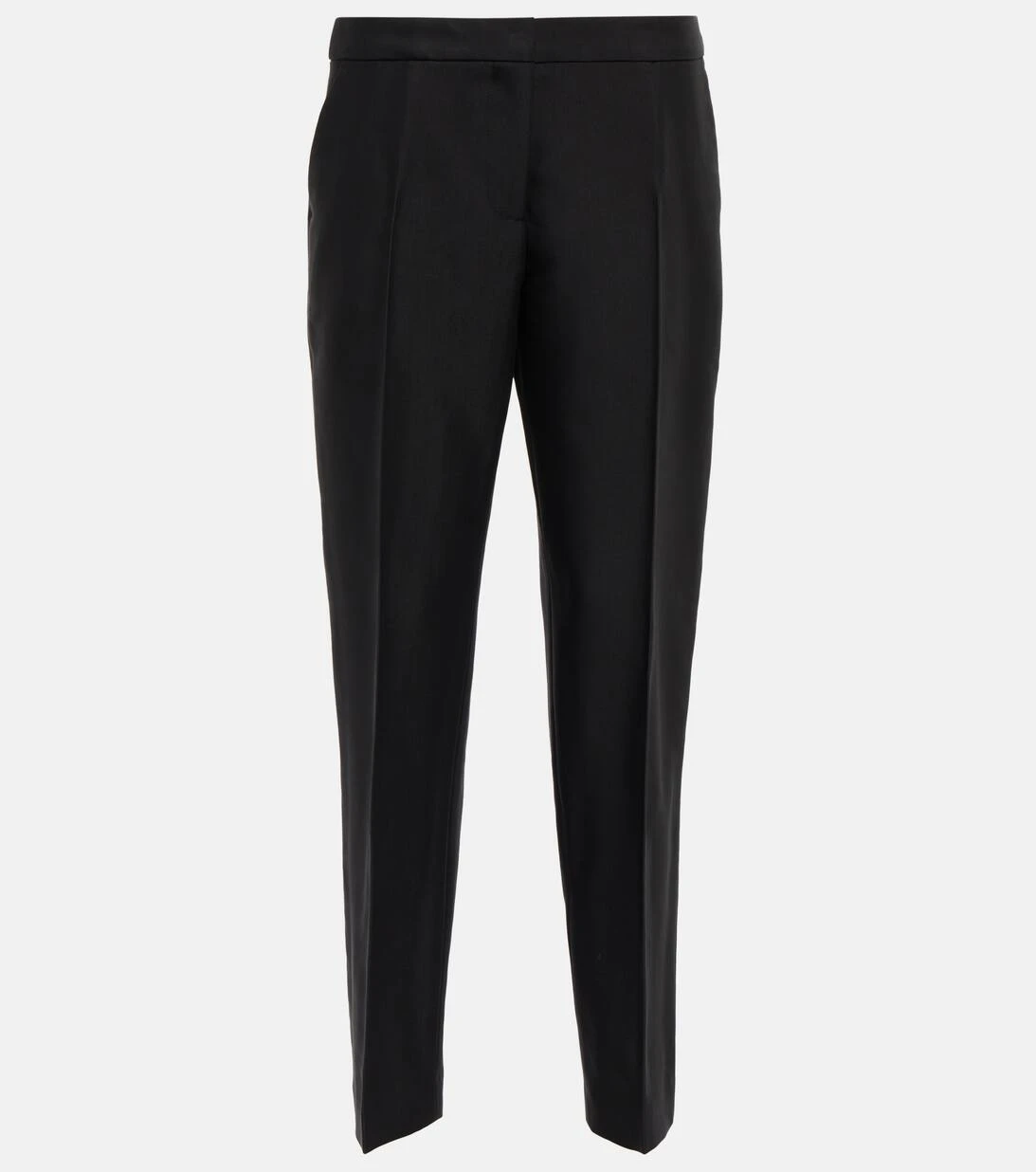Dries Van Noten Hose Aus Gabardine 1 Dries Van Noten Hose Aus Gabardine