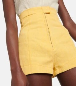 Jacquemus High-Rise Shorts Le Short Areia -LORO PIANA Verkaufsgeschäft P00769065 d1