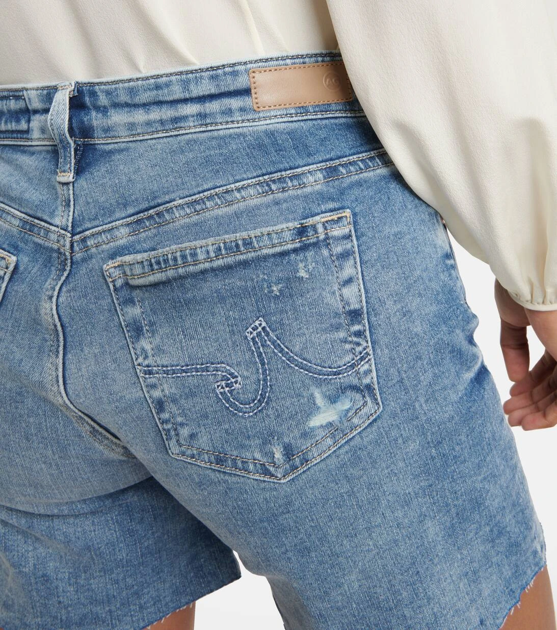 AG Jeans Mid-Rise Jeansshorts Ex-Boyfriend 5 AG Jeans Mid-Rise Jeansshorts Ex-Boyfriend – Bild 5