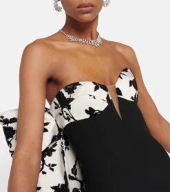 Robe Aus Jacquard Und Crêpe -LORO PIANA Verkaufsgeschäft P00769326 d1