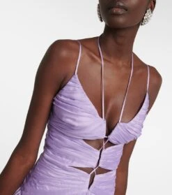 Robe Aus Chiffon -LORO PIANA Verkaufsgeschäft P00769329 d1