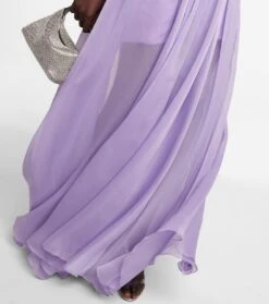 Robe Aus Chiffon -LORO PIANA Verkaufsgeschäft P00769329 d2