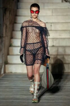 Gucci Shorts Aus Tüll -LORO PIANA Verkaufsgeschäft P00770413 rw