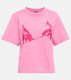 Jacquemus T-Shirt Le Bikini Aus Baumwoll-Jersey