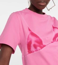 Jacquemus T-Shirt Le Bikini Aus Baumwoll-Jersey -LORO PIANA Verkaufsgeschäft P00770648 d2