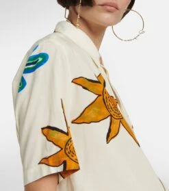 Jacquemus Bedrucktes Hemd La Chemise Melo -LORO PIANA Verkaufsgeschäft P00770657 d1