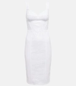 Dolce & Gabbana Midikleid Mit Spitze