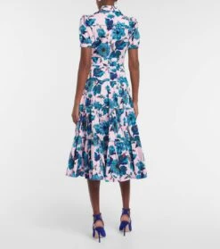 DIANE VON FURSTENBERG Bedrucktes Midikleid Queena -LORO PIANA Verkaufsgeschäft P00771172 b2