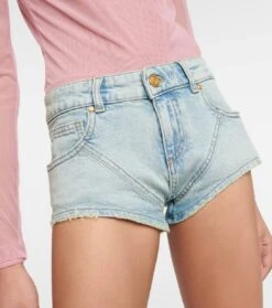 Blumarine Low-Rise Shorts -LORO PIANA Verkaufsgeschäft P00772478 d1