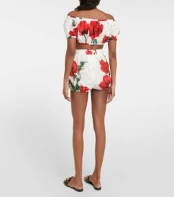 Dolce & Gabbana Bedrucktes Top Aus Baumwollpopeline 7 Dolce & Gabbana Bedrucktes Top Aus Baumwollpopeline -LORO PIANA Verkaufsgeschäft P00772785 b2