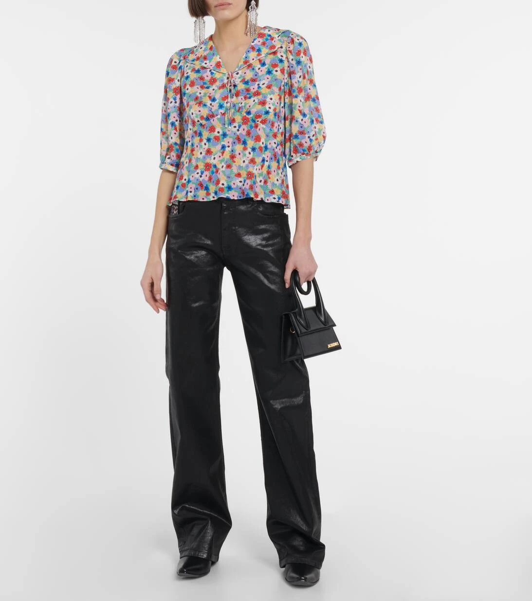 RIXO Bedruckte Bluse Warner 2 RIXO Bedruckte Bluse Warner – Bild 2