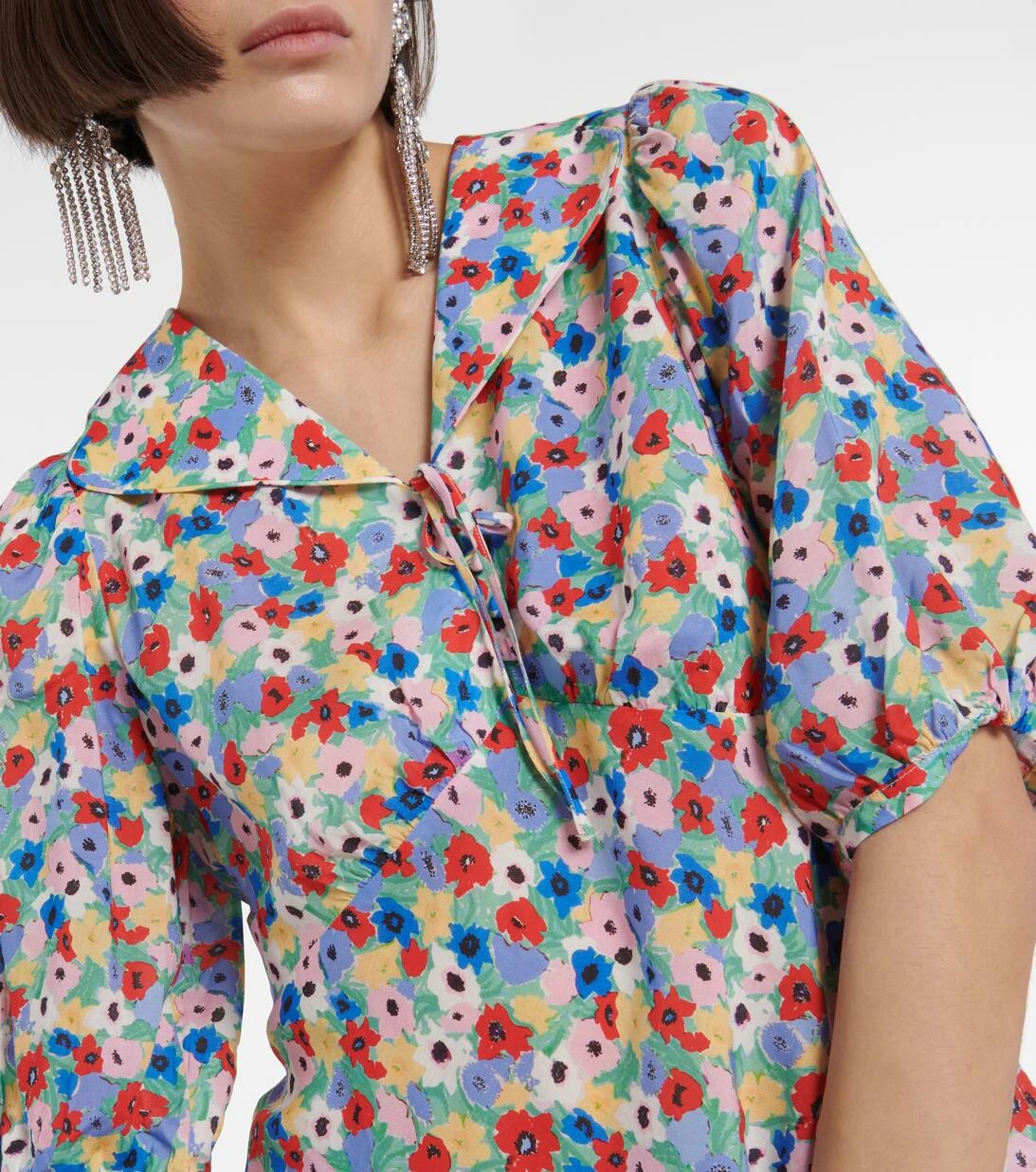 RIXO Bedruckte Bluse Warner 4 RIXO Bedruckte Bluse Warner – Bild 4