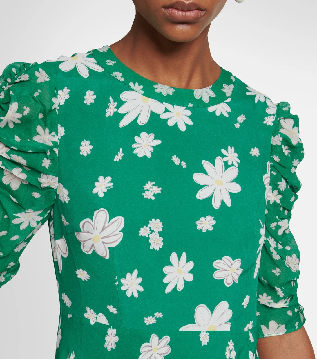 RIXO Bedrucktes Maxikleid Evelyn Aus Crêpe 4 RIXO Bedrucktes Maxikleid Evelyn Aus Crêpe – Bild 4