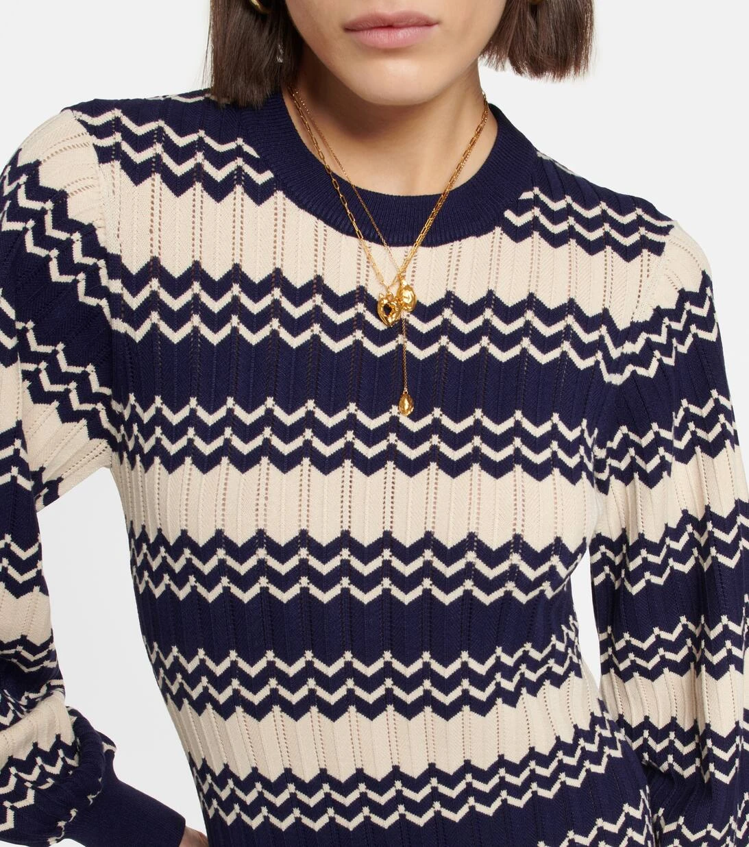 RIXO Maxikleid Elva Aus Jacquard 4 RIXO Maxikleid Elva Aus Jacquard – Bild 4