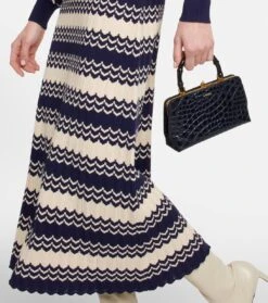 RIXO Maxikleid Elva Aus Jacquard 9 RIXO Maxikleid Elva Aus Jacquard -LORO PIANA Verkaufsgeschäft P00773401 d2