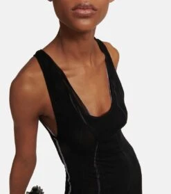 Y/Project Maxikleid -LORO PIANA Verkaufsgeschäft P00773693 d1