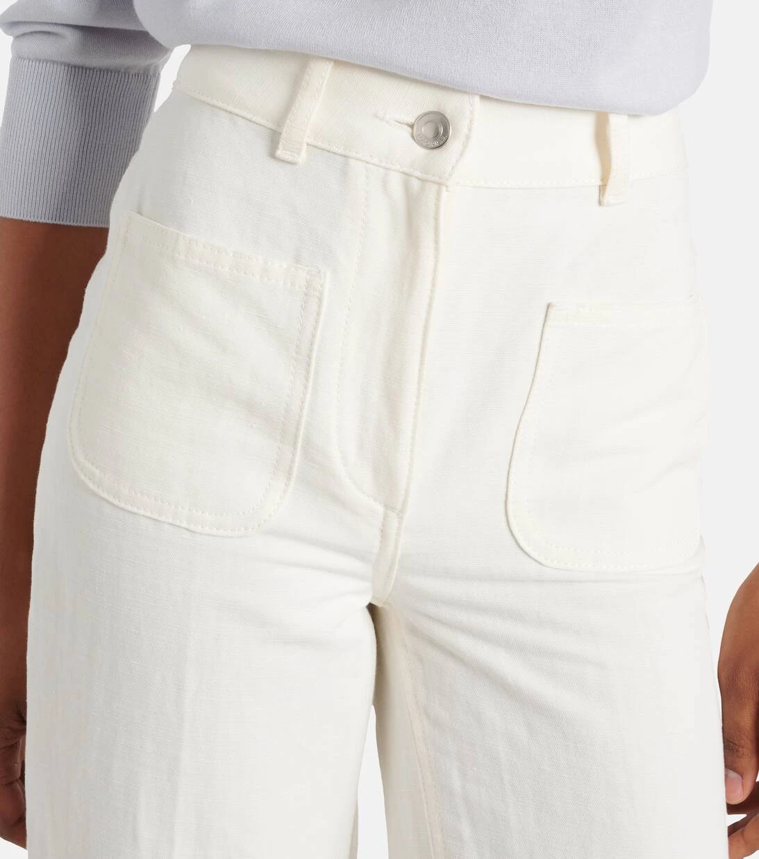 LORO PIANA Hose Danbeth Aus Leinen Und Baumwolle 4 LORO PIANA Hose Danbeth Aus Leinen Und Baumwolle – Bild 4