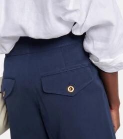 LORO PIANA Bermuda-Shorts Aus Baumwolle Und Leinen 9 LORO PIANA Bermuda-Shorts Aus Baumwolle Und Leinen -LORO PIANA Verkaufsgeschäft P00775471 d2