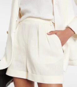 LORO PIANA Bermuda-Shorts Pawel Aus Leinen -LORO PIANA Verkaufsgeschäft P00775542 d1