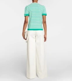 Max Mara Top Limone Aus Baumwolle -LORO PIANA Verkaufsgeschäft P00775716 b2