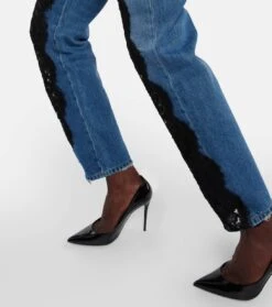 Dolce & Gabbana High-Rise Slim Jeans -LORO PIANA Verkaufsgeschäft P00775745 d2