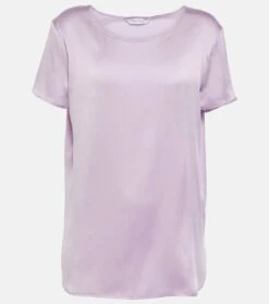 Max Mara Top Cortona Aus Einem Seidengemisch