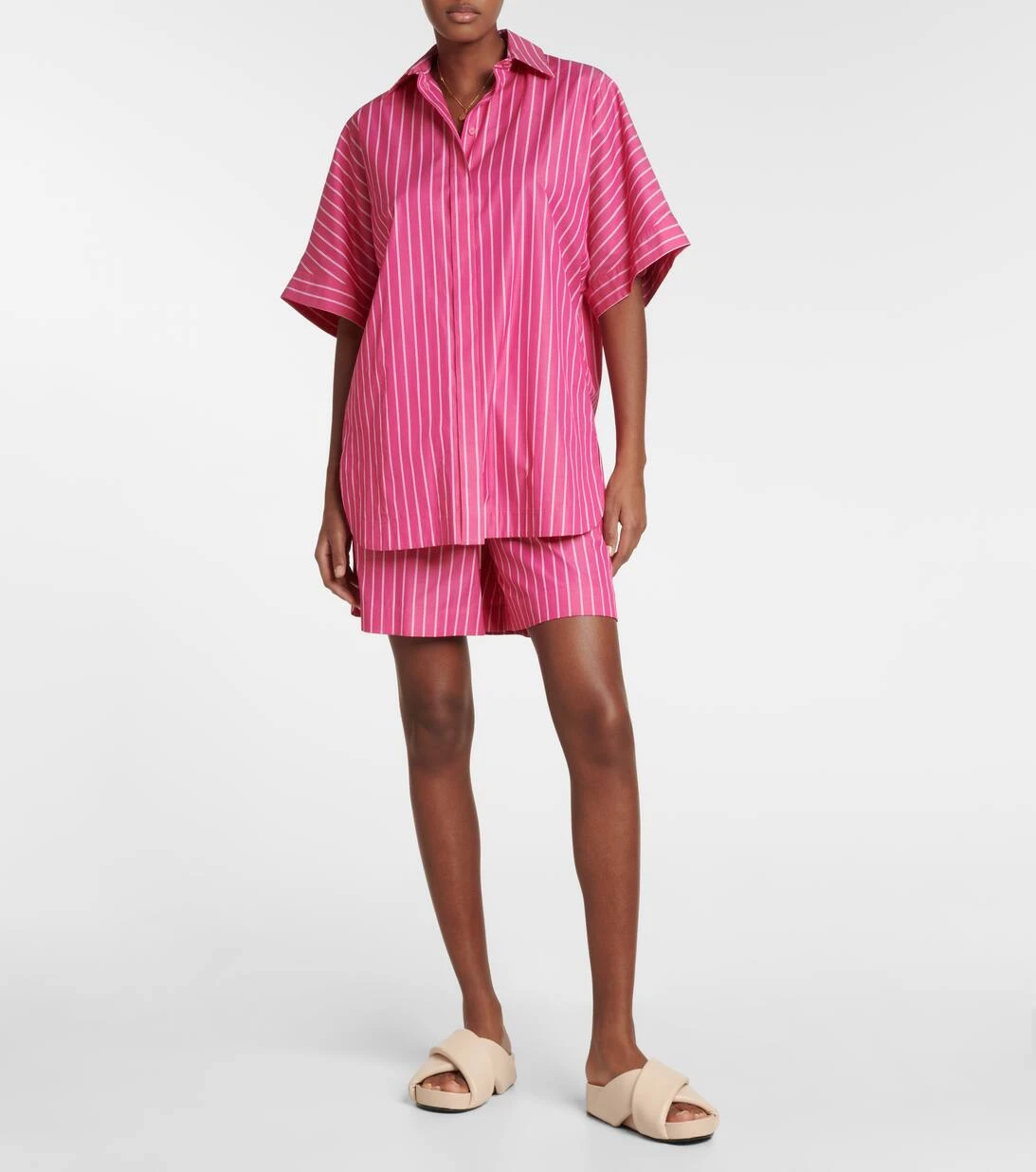 Max Mara Leisure Shorts Vezzo Aus Baumwolle 2 Max Mara Leisure Shorts Vezzo Aus Baumwolle – Bild 2