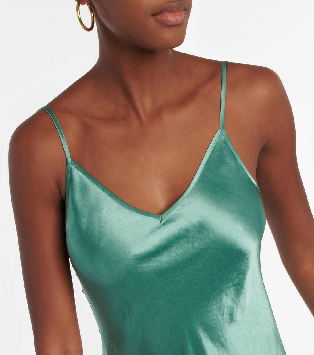 Max Mara Slipdress Onida Aus Satin 4 Max Mara Slipdress Onida Aus Satin – Bild 4