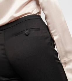 Acne Studios Low-Rise-Schlaghose -LORO PIANA Verkaufsgeschäft P00776077 d3