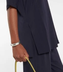 Max Mara Top Locarno Aus Crêpe -LORO PIANA Verkaufsgeschäft P00776351 d2