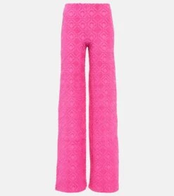 Marine Serre Hose Aus Jacquard