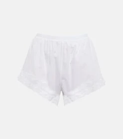Marine Serre Shorts Household Aus Leinen