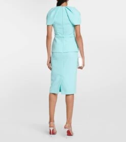 Midikleid Briante Aus Crêpe -LORO PIANA Verkaufsgeschäft P00780205 b2