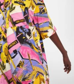 Palm Angels Bedrucktes Bowling Shirt -LORO PIANA Verkaufsgeschäft P00781516 d2