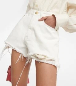 Golden Goose High-Rise Jeansshorts Journey 7 Golden Goose High-Rise Jeansshorts Journey -LORO PIANA Verkaufsgeschäft P00783243 d1