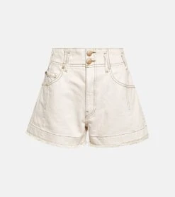 ULLA JOHNSON High-Rise Jeansshorts Charlotte