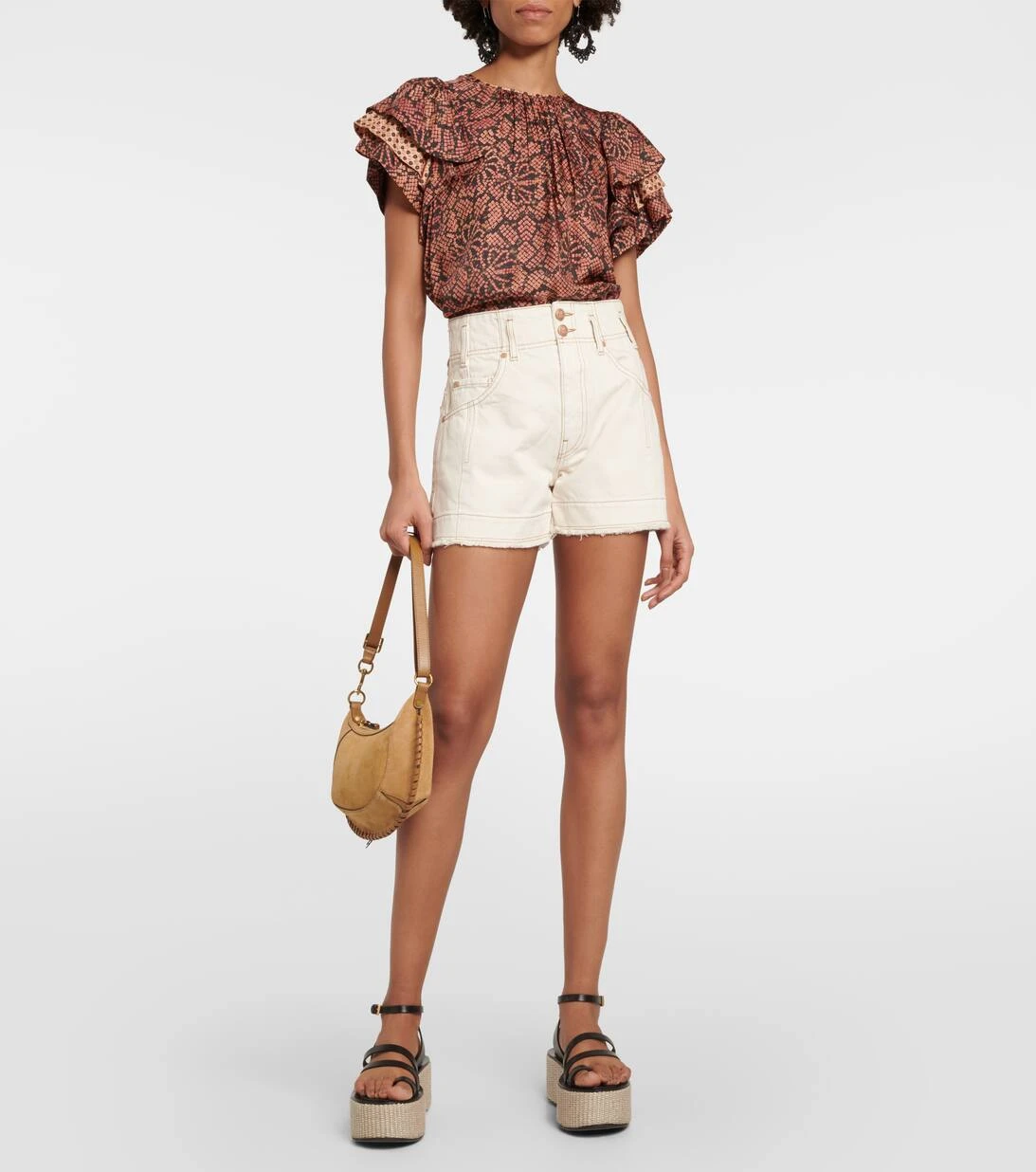 ULLA JOHNSON High-Rise Jeansshorts Charlotte 2 ULLA JOHNSON High-Rise Jeansshorts Charlotte – Bild 2